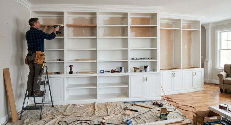Built In Furniture Construction in Frederick, MD