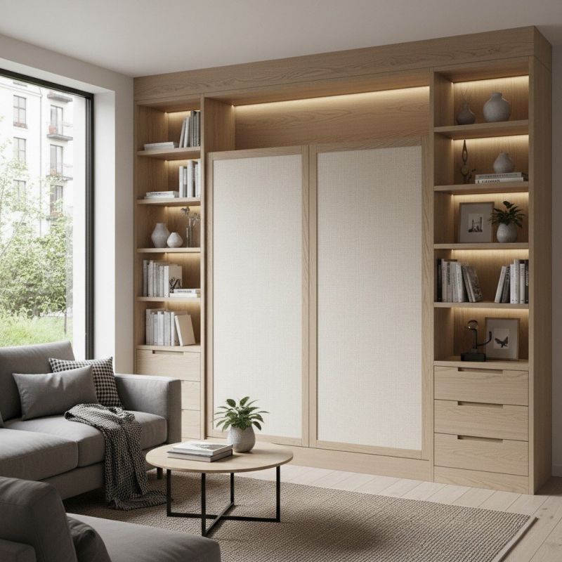 Custom Bookcase Installation in Fairfax, VA