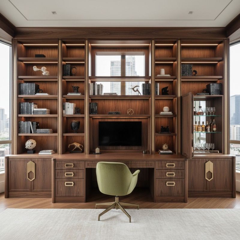 Custom Bookshelves Service in Frederick, MD