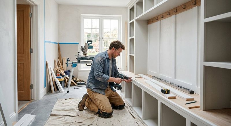 Custom Shelving Installation in Winston Salem, NC